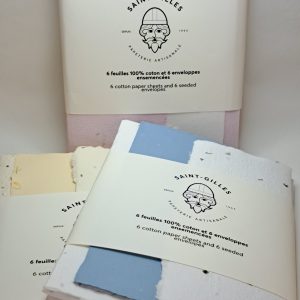 Ensemble de 6 cartes avec enveloppes à planter (5"x7")